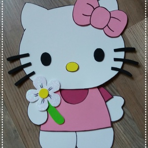 Hello Kitty dekorgumi falmatrica -  - Meska.hu