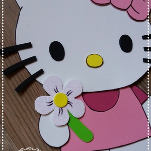 Hello Kitty dekorgumi falmatrica -  - Meska.hu