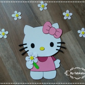 Hello Kitty dekorgumi falmatrica -  - Meska.hu