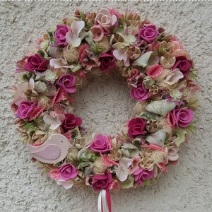 Tavaszi szél ajtódísz  kopogtató  -  - Meska.hu