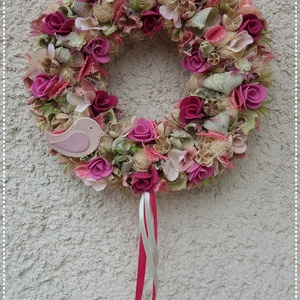 Tavaszi szél ajtódísz  kopogtató  -  - Meska.hu