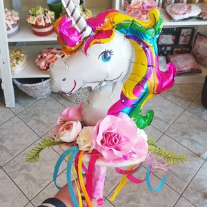 Unikornis ballagási csokor  ovis ballagás  - otthon & életmód - dekoráció - asztal és polc dekoráció - asztaldísz - Meska.hu