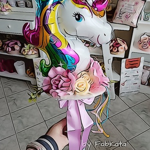 Unikornis ballagási csokor  ovis ballagás  - otthon & életmód - dekoráció - asztal és polc dekoráció - asztaldísz - Meska.hu