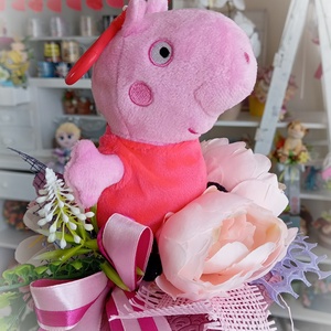Peppa ovis ballagási csokor ajándék plüss  - Meska.hu
