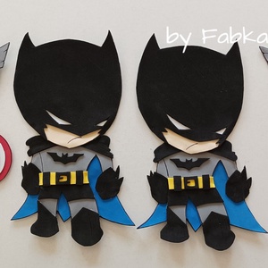 Batman Amerika kapitány falmatrica 28cm, névnapi ajándék, dekorgumi , Otthon & Életmód, Dekoráció, Fali és függő dekoráció, Falmatrica & Tapéta, Mindenmás, Papírművészet, MESKA