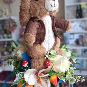 Nyúl Péter ,Benjamin nyuszi ovis ballagási csokor  - Meska.hu