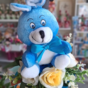 Kisfiú ovis ballagási csokor, Otthon & Életmód, Virágdekoráció, Virágok, Virágcsokor, Virágkötés, Újrahasznosított alapanyagból készült termékek, MESKA