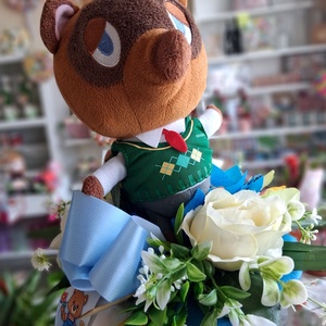 Kisfiú ovis ballagási csokor Tom Nook - Meska.hu