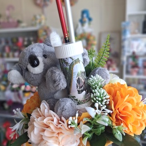 Koalás ovis ballagási csokor ajándék plüss  - otthon & életmód - virágdekoráció - virágok - virágcsokor - Meska.hu