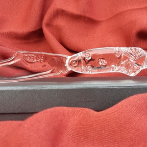 Üveg bicska. Halas. 2. - otthon & életmód - dekoráció - dísztárgy - Meska.hu