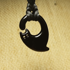 Cica ékszer Silhouette 2. - ékszer - nyaklánc - medálos nyaklánc - Meska.hu