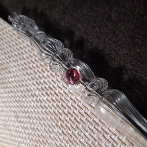 Üveg toll - Swarovski Rose - otthon & életmód - papír, írószer - ceruza & toll - Meska.hu