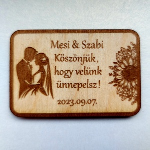 Esküvői köszönet ajándék 16 - Meska.hu