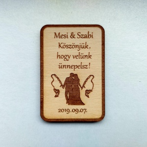 Esküvői köszönet ajándék horgász3 - Meska.hu