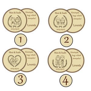 Esküvői köszönet ajándék és ültetőkártya20 - esküvő - emlék & ajándék - köszönőajándék - Meska.hu