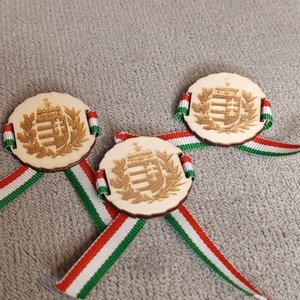 Kokárda - ékszer - kitűző és bross - Meska.hu