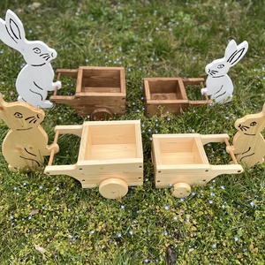 Talicskás nyuszi(k) - otthon & életmód - ház & kert - kerti dísz - Meska.hu