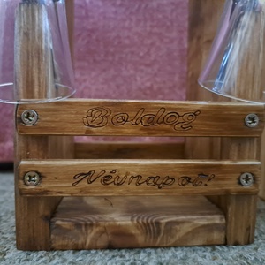 Tüskés rövid italtartó - otthon & életmód - konyhafelszerelés, tálalás - italos kellékek - italtartó - Meska.hu