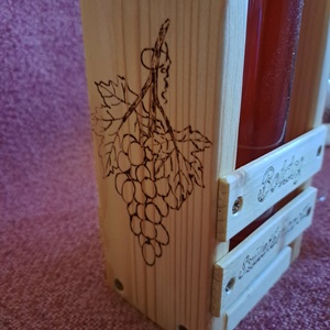 Álló bortartó - otthon & életmód - konyhafelszerelés, tálalás - italos kellékek - italtartó - Meska.hu