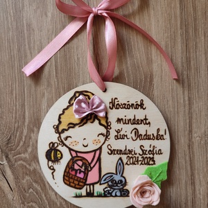 Ovis/bölcsis ballagós ajándék, Otthon & Életmód, Dekoráció, Dísztárgy, Gravírozás, pirográfia, Hímzés, MESKA