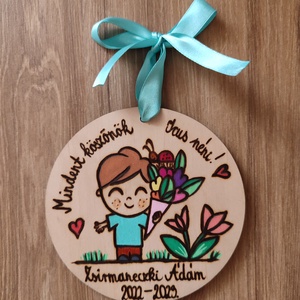 Ovis/bölcsis ballagós ajándék, Otthon & Életmód, Dekoráció, Dísztárgy, Gravírozás, pirográfia, Hímzés, MESKA