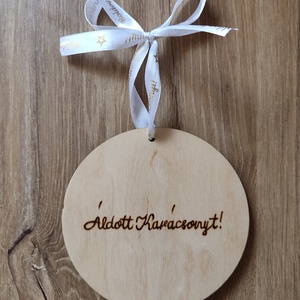 Karácsonyfadísz - fehér  - karácsony - karácsonyi lakásdekoráció - karácsonyfadíszek - Meska.hu