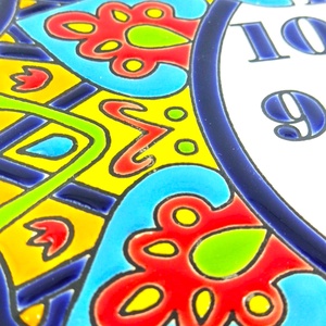 Kerámia falióra - otthon & életmód - dekoráció - fali és függő dekoráció - falióra & óra - Meska.hu