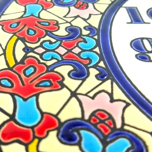 Kerámia falióra - otthon & életmód - dekoráció - fali és függő dekoráció - falióra & óra - Meska.hu