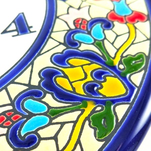 Kerámia falióra - otthon & életmód - dekoráció - fali és függő dekoráció - falióra & óra - Meska.hu