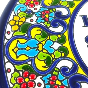 Kerámia falióra - otthon & életmód - dekoráció - fali és függő dekoráció - falióra & óra - Meska.hu