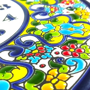 Kerámia falióra - otthon & életmód - dekoráció - fali és függő dekoráció - falióra & óra - Meska.hu