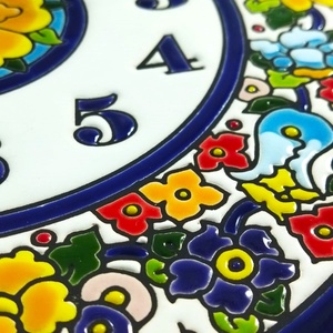 Kerámia falióra - otthon & életmód - dekoráció - fali és függő dekoráció - falióra & óra - Meska.hu