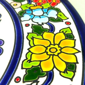 Kerámia falióra - otthon & életmód - dekoráció - fali és függő dekoráció - falióra & óra - Meska.hu