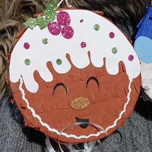 Karácsonyi puding piñata (üres) - Meska.hu