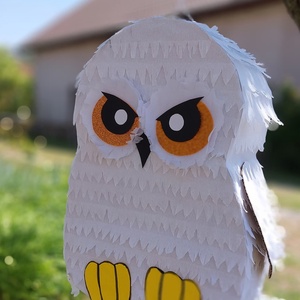 Hedwig a hóbagoly piñata (üres) - játék & sport - sport és kikapcsolódás - más játékok, sportok - Meska.hu