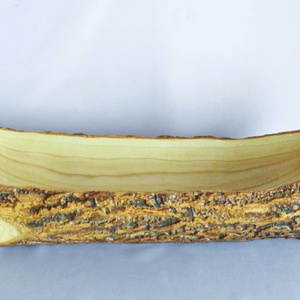 Fa Kerti nagyméretű ritkaság fatörzs egyedi vízhatlan fargott tál tálca extra large , Otthon & Életmód, Ház & Kert, Kerti bútor, Szobrászat, MESKA