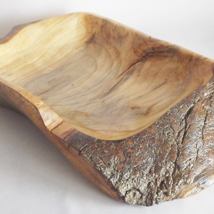 Mini vintage kert rusztikus fa kaspó ültető szobai fa tözs , Otthon & Életmód, Dekoráció, Asztal és polc dekoráció, Dekorációs tál, tartó, Szobrászat, MESKA