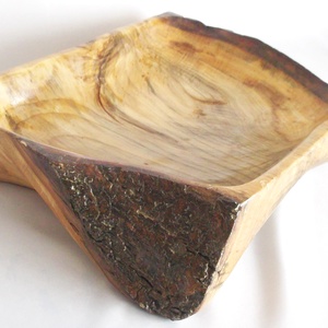 Mini vintage kert rusztikus fa kaspó ültető szobai fa tözs  - otthon & életmód - dekoráció - asztal és polc dekoráció - dekorációs tál, tartó - Meska.hu