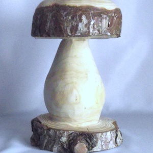 Fa Gomba rusztikus szék ülőke natúr fenyő  - otthon & életmód - dekoráció - asztal és polc dekoráció - dekorációs tál, tartó - Meska.hu