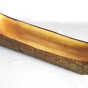 Rusztikus vintage fatörzs egyedi fargott tál tálca large , Otthon & Életmód, Ház & Kert, Kerti bútor, Szobrászat, MESKA