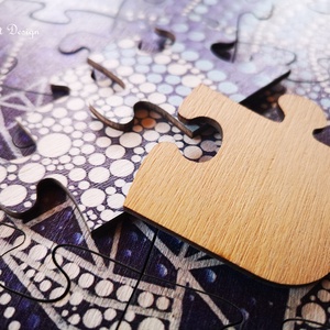 Flying Whale Puzzle - játék & sport - puzzle - hagyományos puzzle - Meska.hu