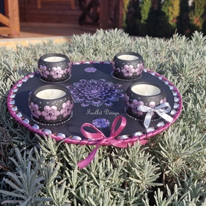 Pontfestett Adventi koszorú - karácsony - adventi díszek - adventi koszorú - Meska.hu Pontfestett Adventi koszorú - karácsony - adventi díszek - adventi koszorú - Meska.hu