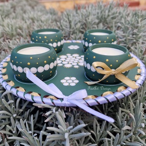 Pontfestett Adventi koszorú - karácsony - adventi díszek - adventi koszorú - Meska.hu Pontfestett Adventi koszorú - karácsony - adventi díszek - adventi koszorú - Meska.hu