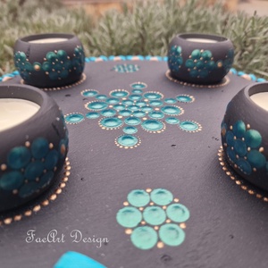 Pontfestett Adventi koszorú - karácsony - adventi díszek - adventi koszorú - Meska.hu Pontfestett Adventi koszorú - karácsony - adventi díszek - adventi koszorú - Meska.hu