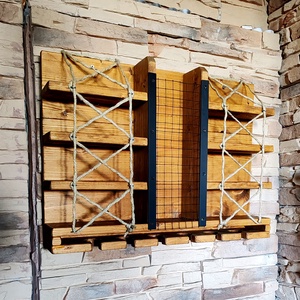 Fali bortartó, dugótartóval - otthon & életmód - konyhafelszerelés, tálalás - tálalás - bortartó - Meska.hu