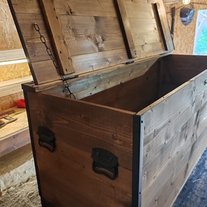 Nagyméretű, tároló láda, kincsesláda,  - otthon & életmód - bútor - más bútor - Meska.hu