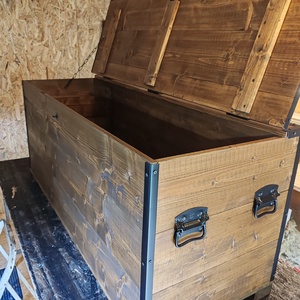 Nagyméretű, tároló láda, kincsesláda,  - otthon & életmód - bútor - más bútor - Meska.hu