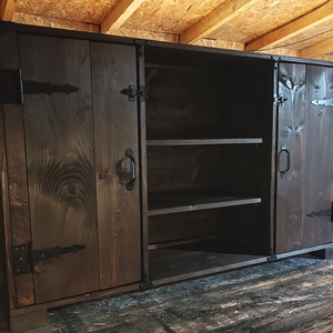 Rusztikus tv szekrény, komód - otthon & életmód - bútor - komód - Meska.hu