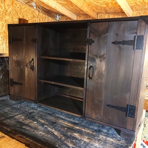 Rusztikus tv szekrény, komód, Otthon & Életmód, Bútor, Komód, Famegmunkálás, MESKA