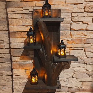 Egyedi fali lámpástartó  - otthon & életmód - gyertya, illat, aroma - mécses és mécsestartó - Meska.hu